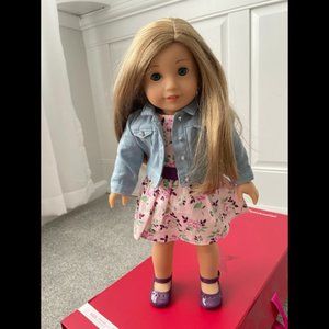 American girl doll cyo create your own blonde hair blue eyes light skin